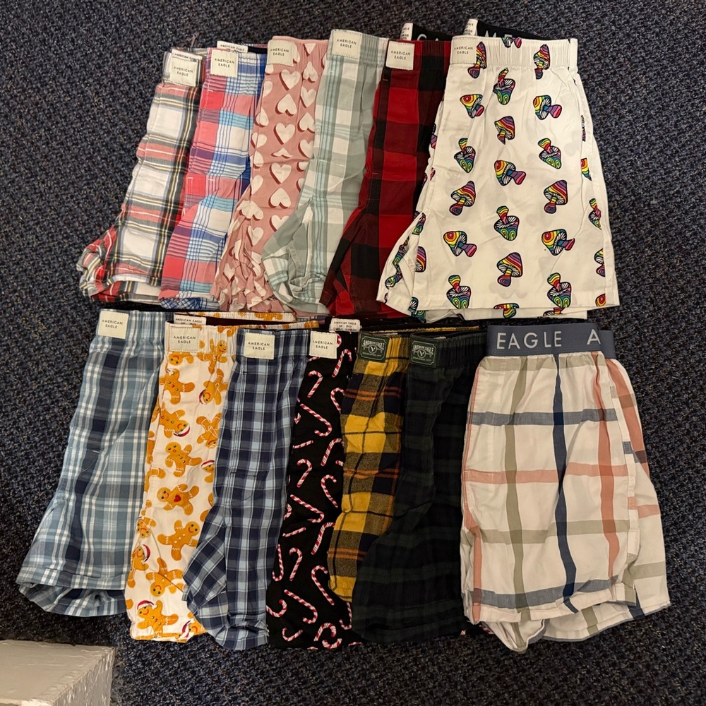 Eagle Aerie Patterned Boxers Set